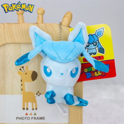 Pokemon Eevee Umbreon Sylveon Espeon Vaporeon Plush Toys Keychain Gengar Duskull Haunter Flareon Stuffed Peluche Doll Gifts Kids
