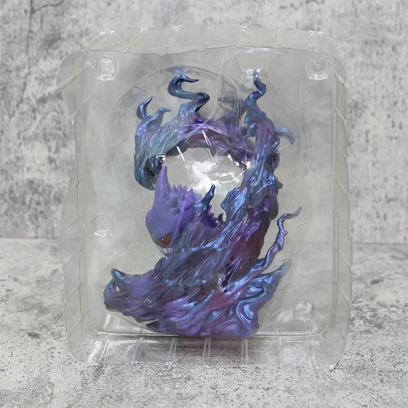 18cm Pokemon Gengar Figure Anime Action Model Collectible Statue for Display Halloween Christmas Birthday Gift Desktop Deco Doll