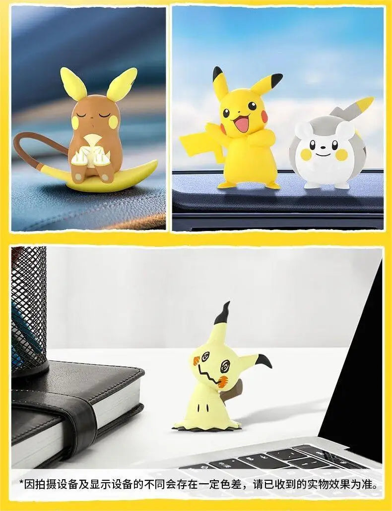 Hot Pokemon Anime Figures Kawaii Pikachu Pichu Togedemaru Alola Region Raichu Mimikyu Toys Model Collect Dolls Gift For Kids Boy