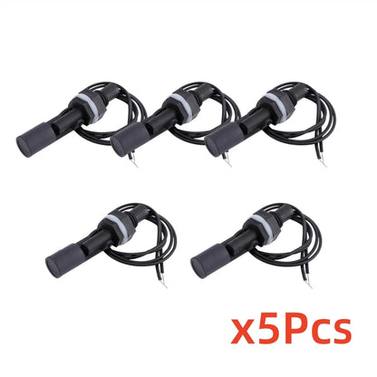 1/10 Pc Horizontal Float Sensor Switch Side Mount Liquid Water Level Sensor Controller Automatic Water Pump Controller Tank Pool