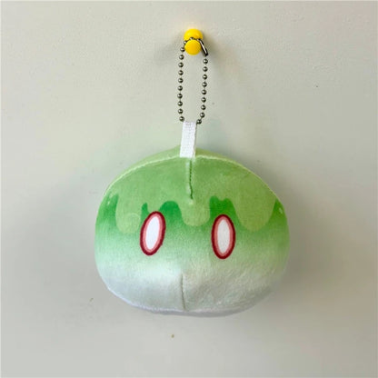 10cm Genshin Slime Plush Pendant Toys Genshin Impact Stuffed Pillow Cute Anime Game Original God Cosplay Fans for Kid Gift