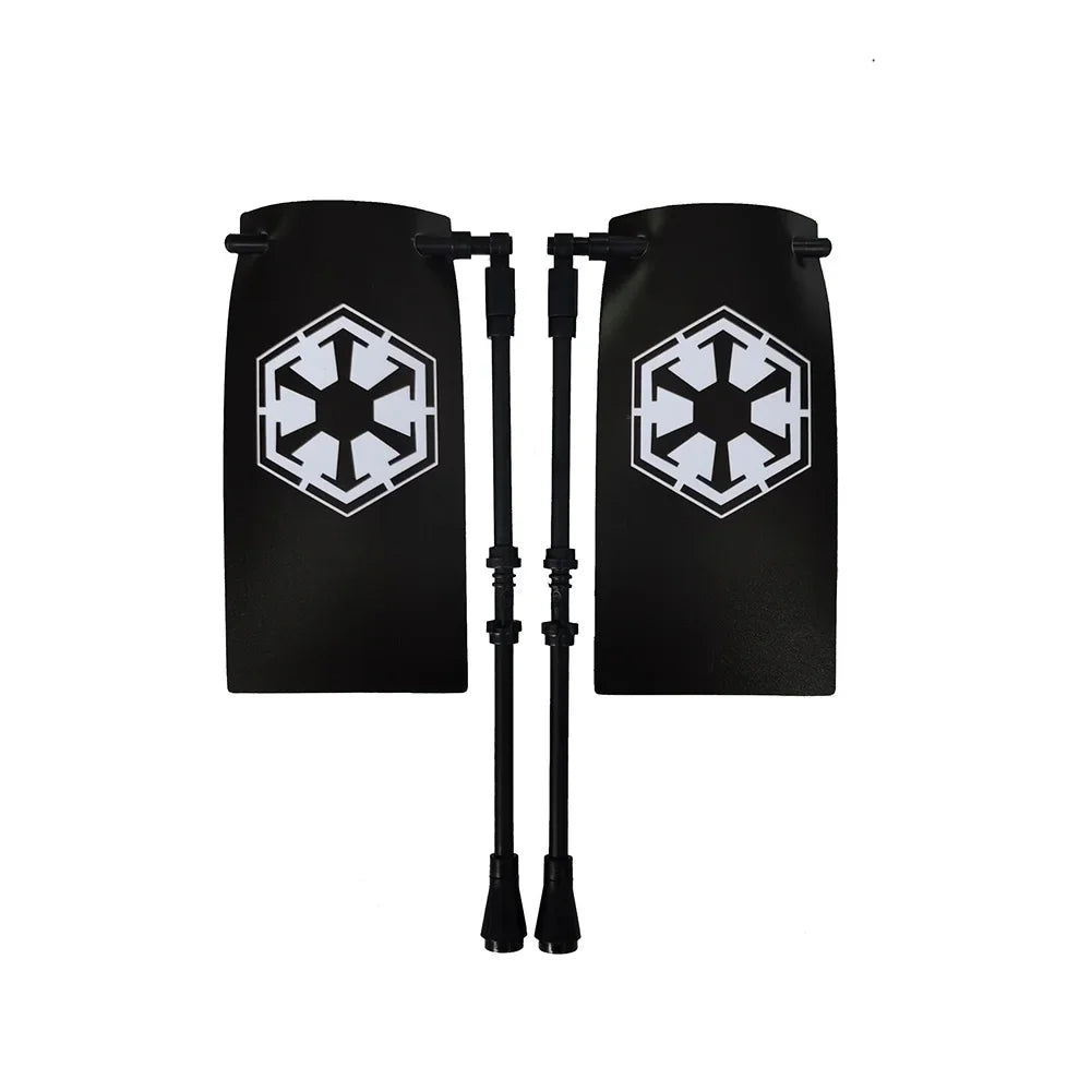 Brick Parts Headgear Clone Soldier Cape Lightsaber Flag Helmet Holes Plain Classic Piece Building Block Toy Accessory Bricklink