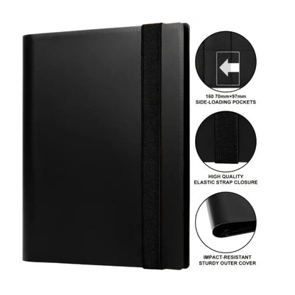 Trading Card Binder Loading Pockets Card Album Display Holder TCG Yugioh MTG Game Cards Collection Storage Protector Book