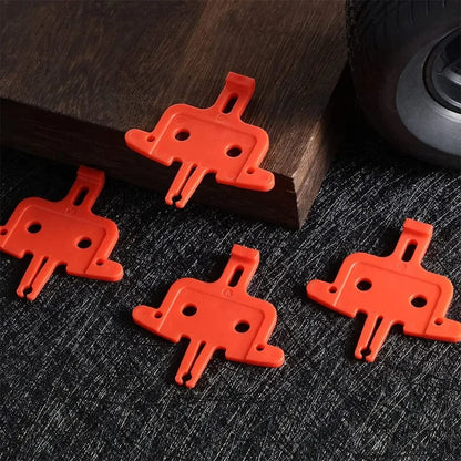4/8 Pcs,Bicycle Brake Spacer Disc Mountain Bike Hydraulic Brakes Pads Professional Portable Outdoor Cycling Parts