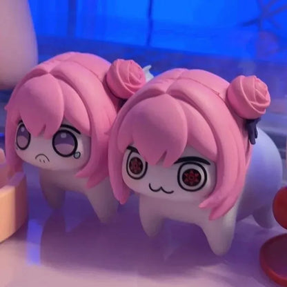 9cm Doro Doll Cute Figure Doll Anime Games Peripheral Custom Model Ko Doll Cute Desktop Decoration Toy Collections Holiday Gifts