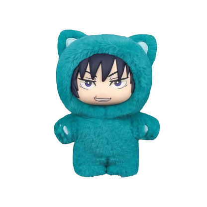 2025 Eaki Jujutsu Kaisen Season 2 Cat Park Party Gojo Satoru Blind Box Plush Wrist Bag Pendant Model Collection Christmas gift