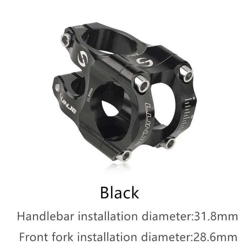 MTB Road Bike Stem CNC Mountain Bicycle Bridge Short Power 31.8mm High Strength Climbing Riser