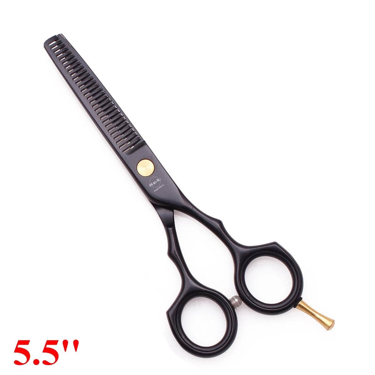 5.5'' Professional Hairdressing Hair Scissors 440C Cutting Shears Thinning Razor Comb Set Salon Barber Home Dropshipping A1104