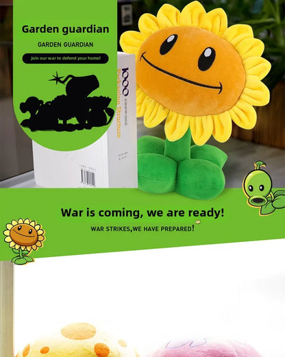 Plants vs Zombies 2 Sunflower Peashooter Coconut Plush Doll Toy Pillow Toy Figures  Soft Large Zombie Pillow Teens Holiday Gifts