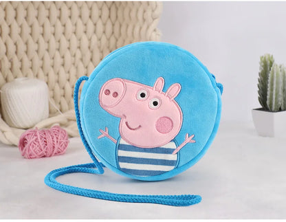 19cm 100% Genuine PEPPA PIG Stuffed Soft Doll Peppa George Zoe Suzy Rebecca Emily Danny Pedro bear Dinosaur Children Plush toy