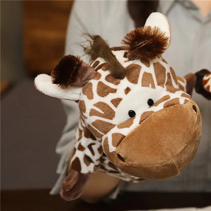 Soft Stuffed Animal Toy Story Cartoon Figure Doll Plush Toys Horse Kids Party Decoration Kawaii Hand Finger Puppet For Children