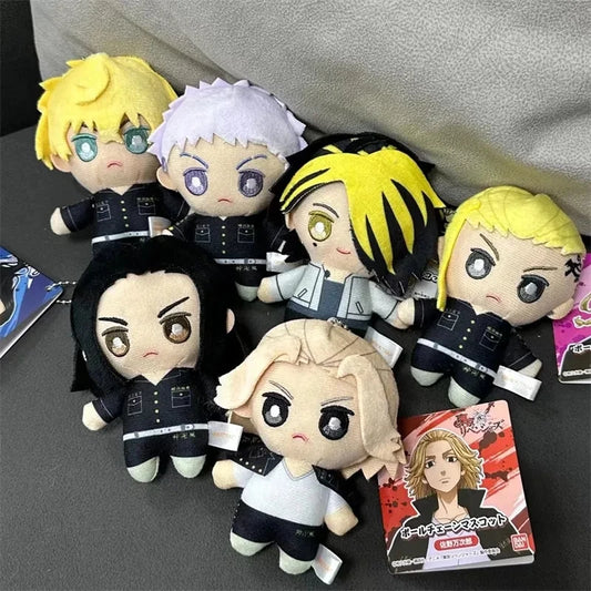10cm Anime Plush Doll Toy Manjiro Sano Ryuguji Ken Habumiya Ichiho Venue Keisuke Matsuno Chidori Sankilon Stuffed Toy Pendant