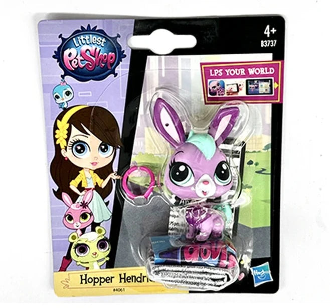 Hasbro Littlest Pet Shop Doll Toys Original Cute Animal Action Figure Mini Dolls Q Pets Toy Children Birthday Gifts Collection