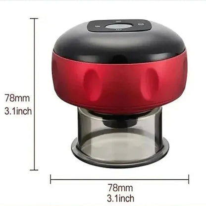 Heating Intelligent Vacuum Cupping Massager - Gua Sha Cupping Massager for Back Neck Arm Body