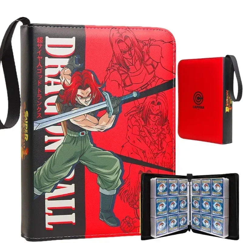 400pcs/900pcs Anime Dragon Ball Card Album Book Collection Card Storage Folder Hold Vegeta Iv Game Cards Binder Holder Kids Gift