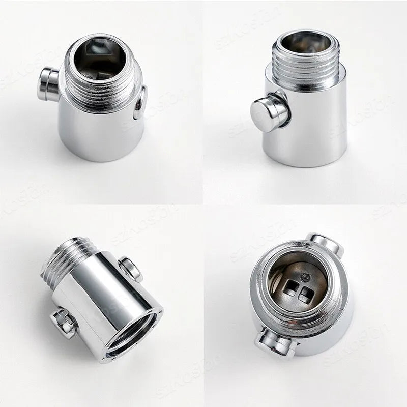 Shower Head Control Switch Shut Off Stop Valve Handheld Shower Head Bidet Sprayer Pipe Water Saving Valve Bathroom Accessories