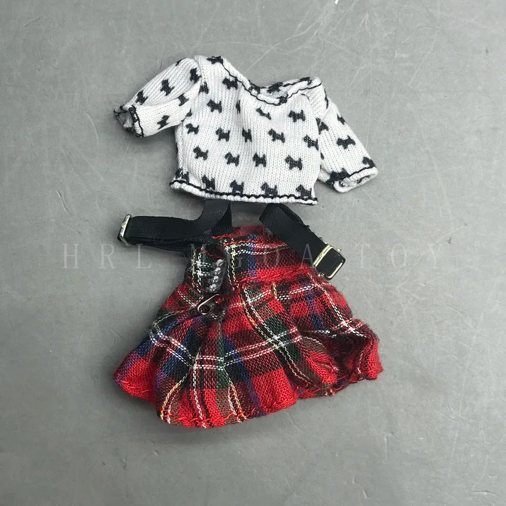 Original 24cm OMG Big Sister Doll Clothing Girl DIY Fashion Change Festival Gift Toy