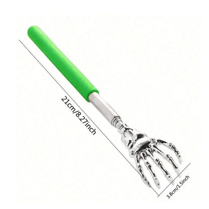 Portable Stainless Steel Telescopic Back Scratcher Extendable Scratcher Back Massager Tool For Blood Circulation Relax Health