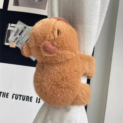 Capybara Fox Plush Wristband, Soft Animal Doll Toy, Cute Christmas Gift for Kids