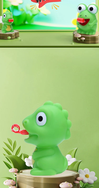 Fidget Decompression pinch toy Creative Frog Dinosaur Sticking Tongue Out Relieve Stress Children Fun Squeeze Interactive Toys
