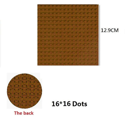 Classic Base Plates Plastic Bricks Double-sided 16*32 32X32 Dots City Blocks Baseplate DIY Parts Board Toys Kids Gift