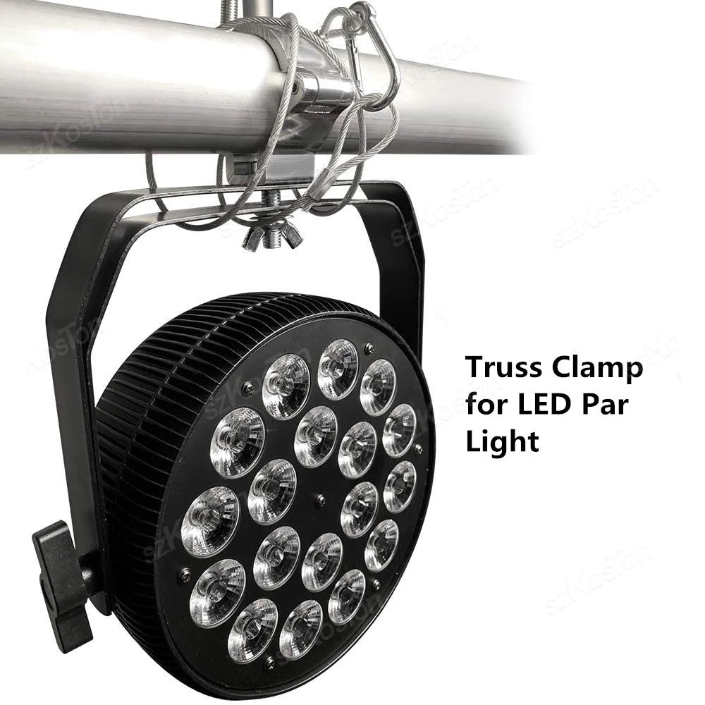 1PC Aluminum Alloy Stage Lights Truss Clamp DJ Light Clamp Hanger Hook Bracket For LED Moving Head Beam Spot Clamps 48-52mm