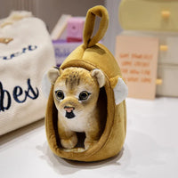 Lion with House