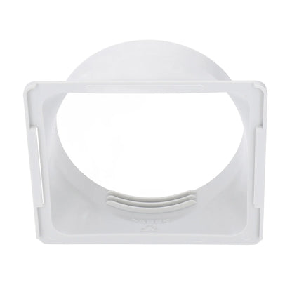 Exhaust Duct Hose Connector  Thread Design Air Conditioner Exhaust Hose Coupler Portable Easy Installation for Office