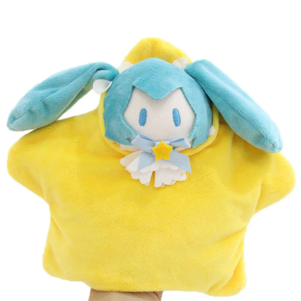 15cm Hatsune Miku Snow Series Plush Doll Kawaii Q Version Plushies Backpacks Toys Action Figures Keychain Bag Pendant Toy Gift
