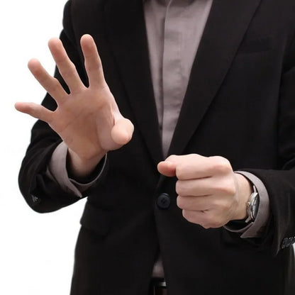 1Set Scarf Disapper Stage Show Rubber Finger Thumb Tip Magic Tricks Tools Attractive Tric Party Magical Kid Gifts Magic Props