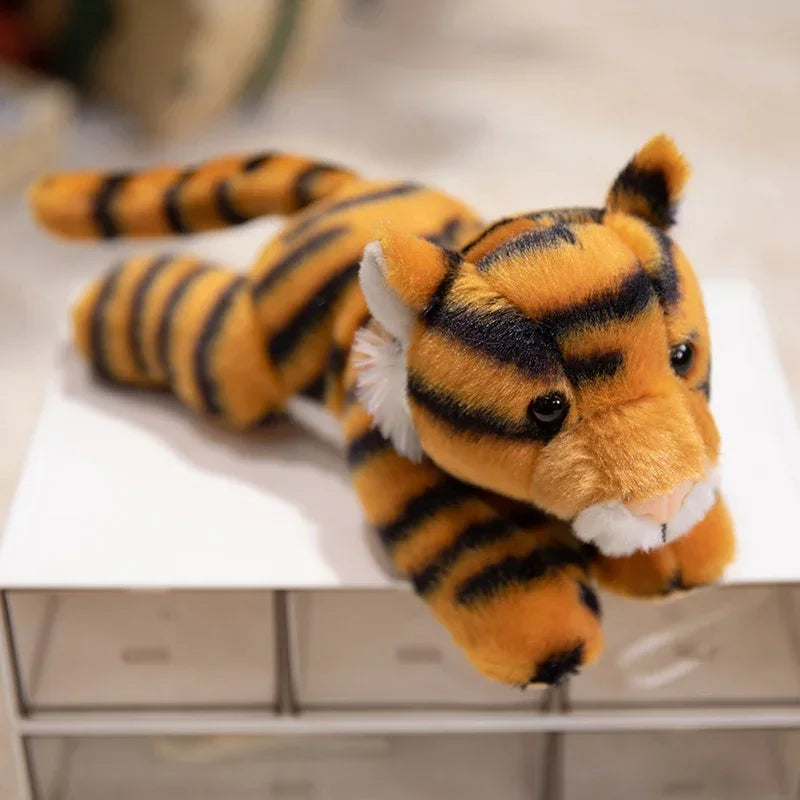 Hot Sale 22cm Mini Stuffed Forest Animals Bulk Jungle Animal Lovely Toys Lion Tiger Fox Deer Zebra Plush for Birthday Gift