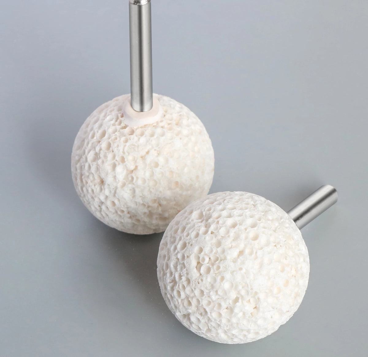 1PCS Car Tyre Grinding Head 40mm Abrasive Ball Puncture Brush Buffer Polishing Golf Ball Shank Tyre Repair Tool Accessories