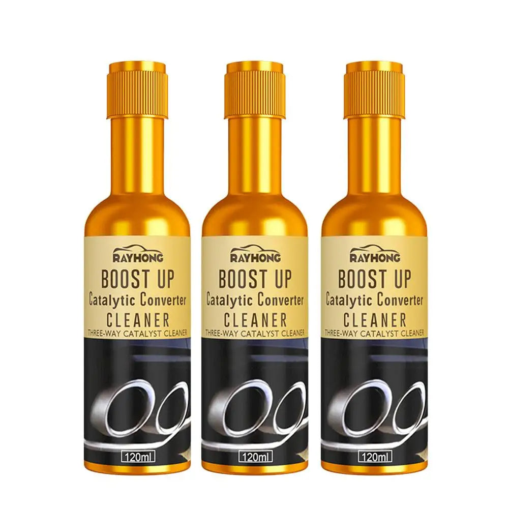 3pcs/set Car Engine Catalyst Converter Cleaners Automobile Engine CSV Cleaning Accelerators Catalysts Easy To Clean