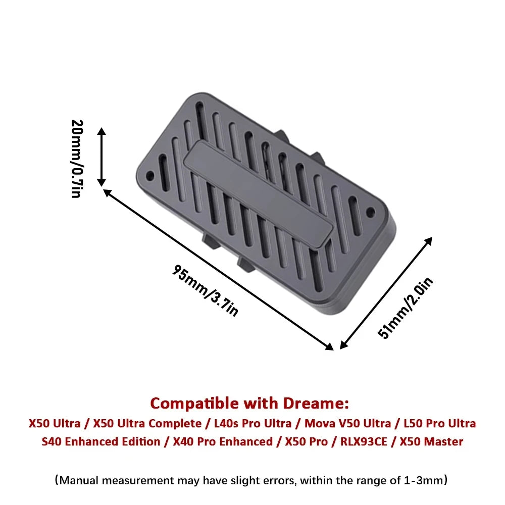 For Dreame Main Side Brush Hepa Filter Mop Rags Dust Bag X50 Pro/X50 Ultra/X50Master/L40S Pro Ultra/L50 Pro Ultra/MOVA V50 Ultra