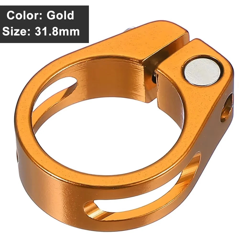 Cycles Bike Tube Clip Saddle Fixed Bicycle Accessories Aluminum Alloy 28.6/31.8/34.9mm Bike Parts Seatposts Clamp