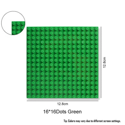 32x32x16x16 Dots Classic Base Plates MOC DIY Plastic Bricks Baseplates City Dimensions Building Blocks Figures Construction Toys