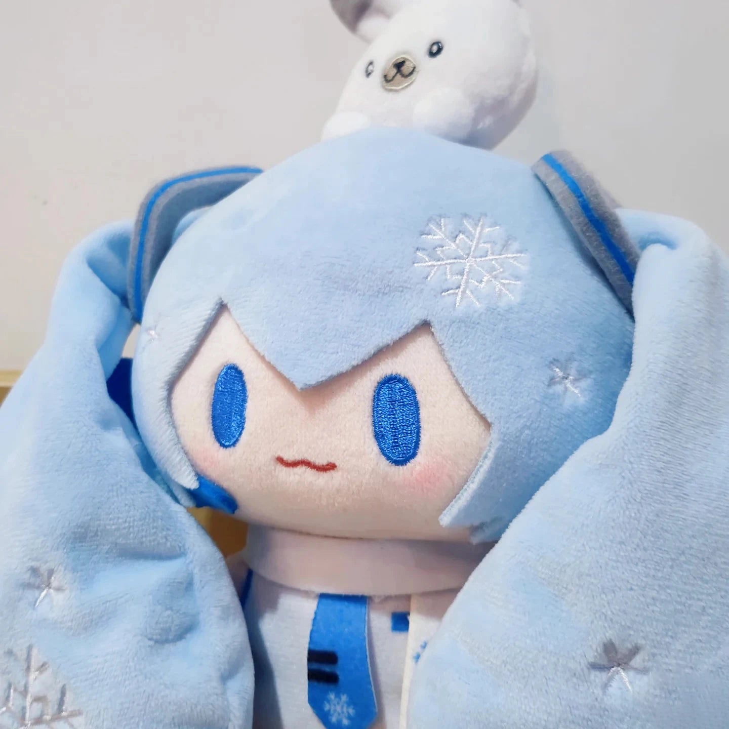 15cm Hatsune Miku Snow Series Plush Doll Kawaii Q Version Plushies Backpacks Toys Action Figures Keychain Bag Pendant Toy Gift