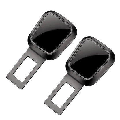 1/2PCS Car Seat Belt Clip Extender Safety Seatbelt Lock Buckle Plug Thick Insert Socket Extender Safety Buckle For Tesla Porsche