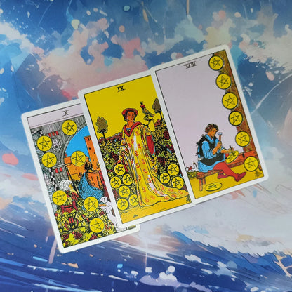 12x7CM The Rider Tarot Deck Cards one of the top 10 tarot decks of all time Tarot Deck,English Guide,Tarot for Beginners