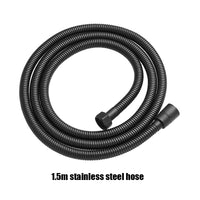 1.5m black hose
