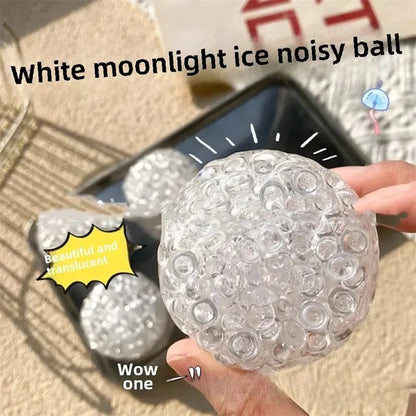 1PC Squishy Balls Ice Beads Stress Relief Toy Super Soft Sensory Fidget Toys for Kids Adults Anxiety Relaxation Squeeze Gift
