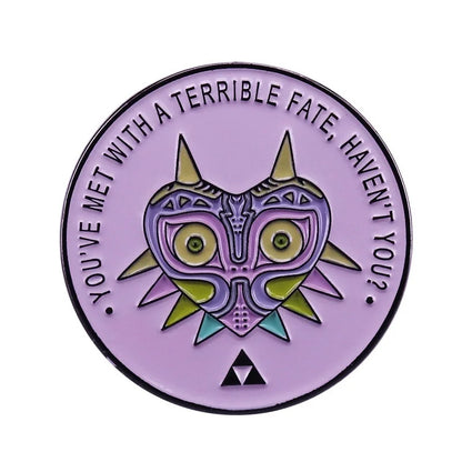 Link Enamel Pins Anime Games Lapel Pin Brooches for Backpack Collection Manga Badges Jewelry Accessories