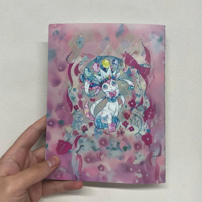 PTCG Prism Evolution Collectible Card Album 4 Compartments Can Hold 240 Collectible Cards Matte Touch Shell Child Birthday Gift