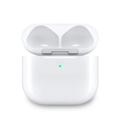 AirPods 4 Charger Case Replacement w/ Wireless Charging & Real Pop-Up – No Earbuds, OEM-Like Battery Holder