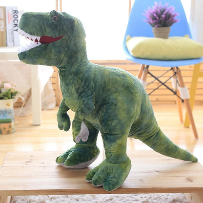 Hot 50cm-80cm Cute Simulation Dinosaur Plush Toys Stuffed Animals Plush Dinosaur Pillow Tyrannosaurus Rex Dolls Boys Girls Gifts