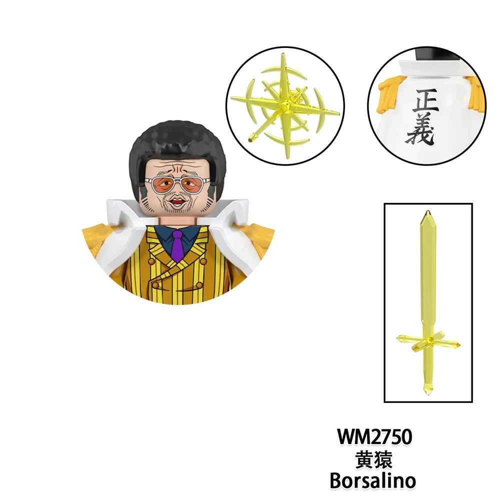 40 Style Anime One Piece WM6189 WM6188 Japanese Cartoon Series Character Figure Action Doll Model Children's Toy Gift