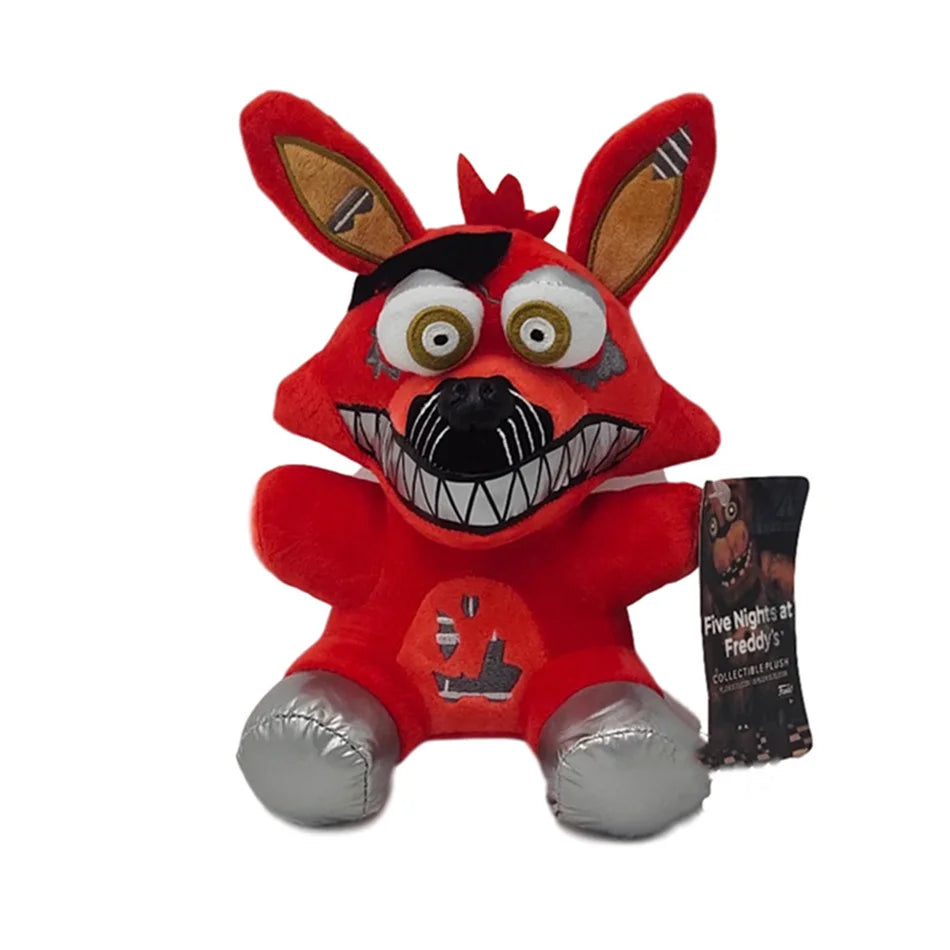 FNAF Five Nights at Freddy's Freddy Fazbear Bonnie Foxy Sundrop Moondrop 18cm Soft Plush Doll Collectible Toy Gifts for Kids
