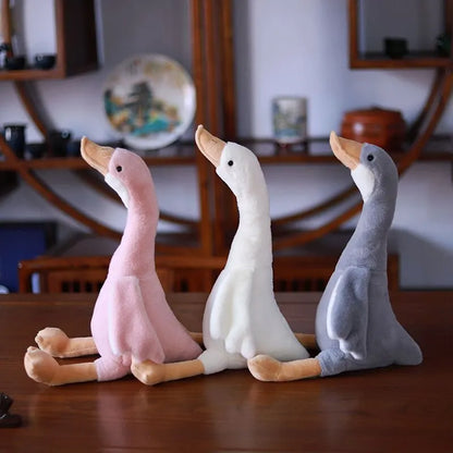 1Pc 35cm Long Neck Goose Stuffed Plush Doll Cute Soft Stuffed Dolls Plushie Animals Toys For Kids Baby Children Birthday Gifts