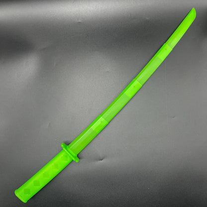3D Printed Gravity Straight Out Telescopic Samurai Stress Relief Toys Stretchable Cos Props Creative Folding Katana Funny Gifts