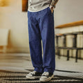Men's Vintage-Wash Relaxed Straight-Leg Jeans